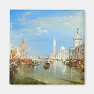 Imã William Turner - Veneza, A Dogana e San Giorgio