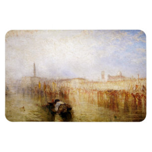 Ímã William Turner - Veneza Quay, Palácio Ducal