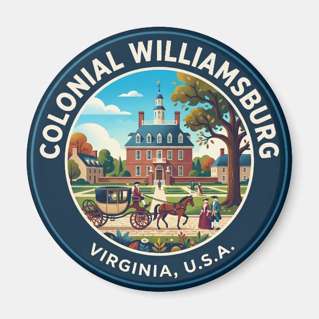 Imã Williamsburg Colonial Virgínia (Frente)