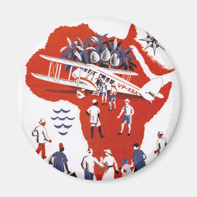 Imã Wilson Airways ~ África (Frente)