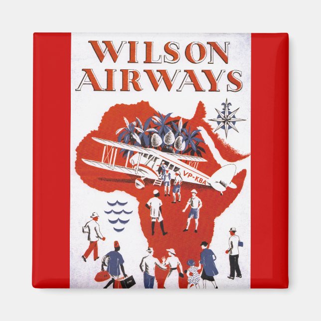 Imã Wilson Airways ~ África (Frente)