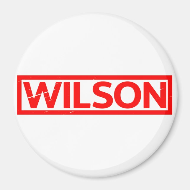 Imã Wilson Stamp (Frente)
