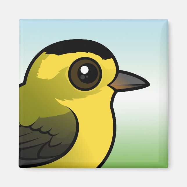 Imã Wilson's Warbler (Frente)