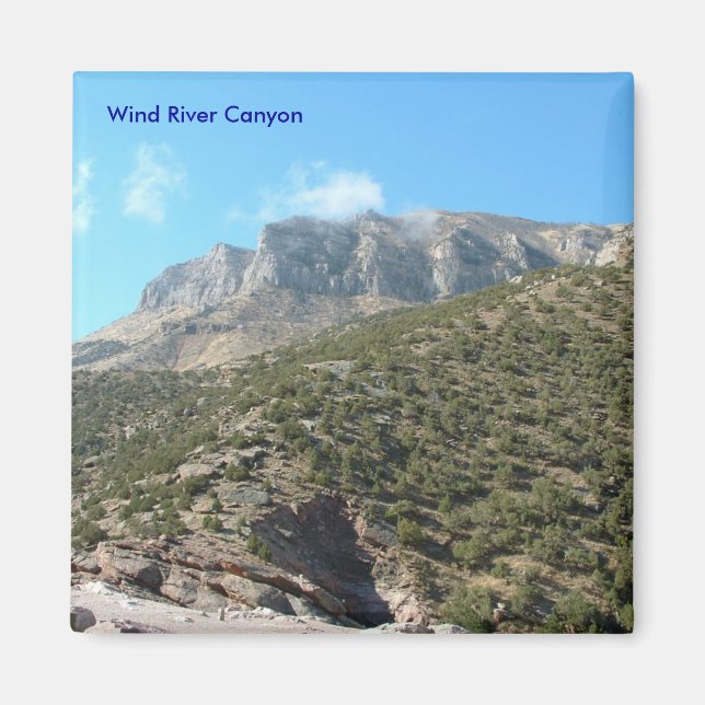 Imã Wind River Canyon Magnet (Frente)