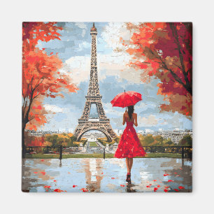 Imã Wind Romance Paris Chic Walk