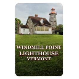 Ímã Windmill Point Lighthouse, Vermont Flexi Magnet
