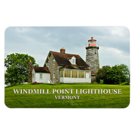 Ímã Windmill Point Lighthouse, Vermont Flexi Magnet