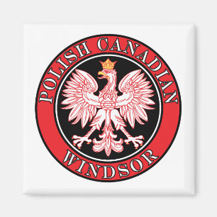 Imã Windsor Canadian Eagle Polonês