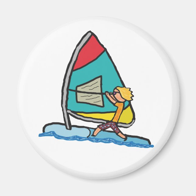 Imã Windsurfing (Frente)