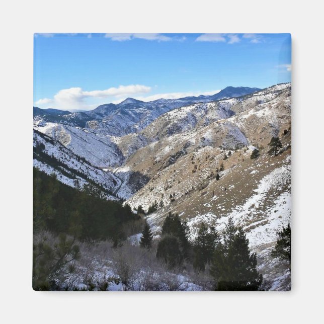 Imã Windy Saddle Park, Ouro, Colorado (Frente)
