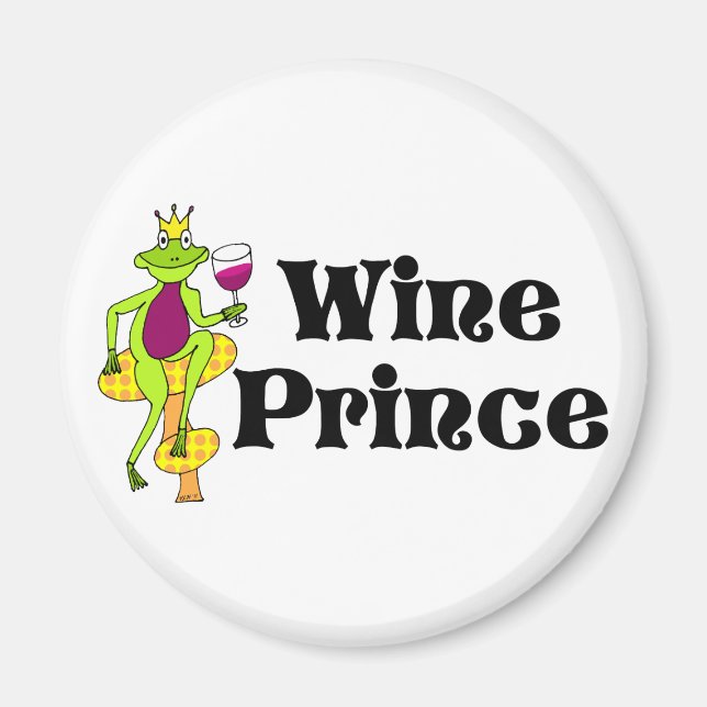 Imã Wine Prince (Frente)