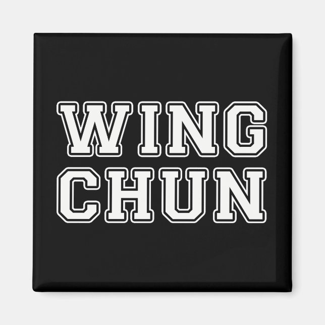 Imã Wing Chun (Frente)