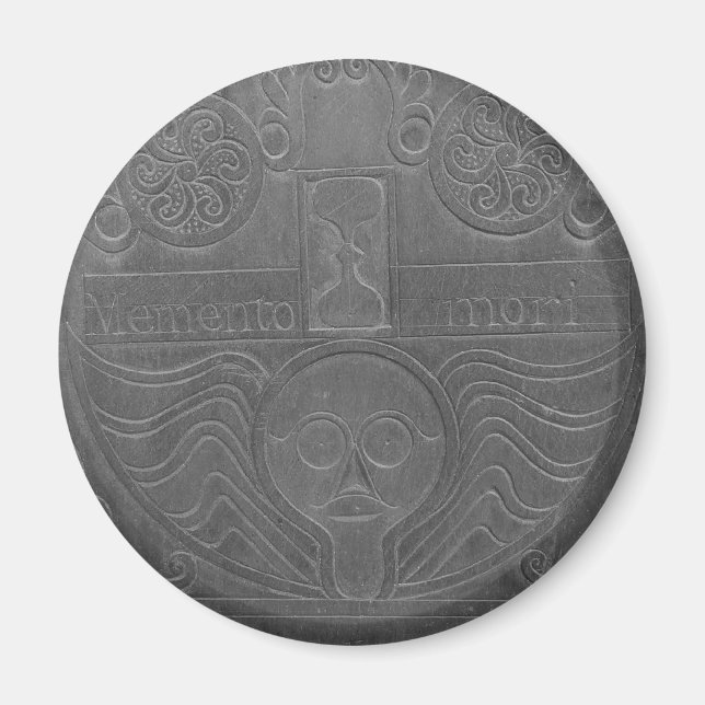 Imã Winged Effigy Magnet Momento Mori (Frente)