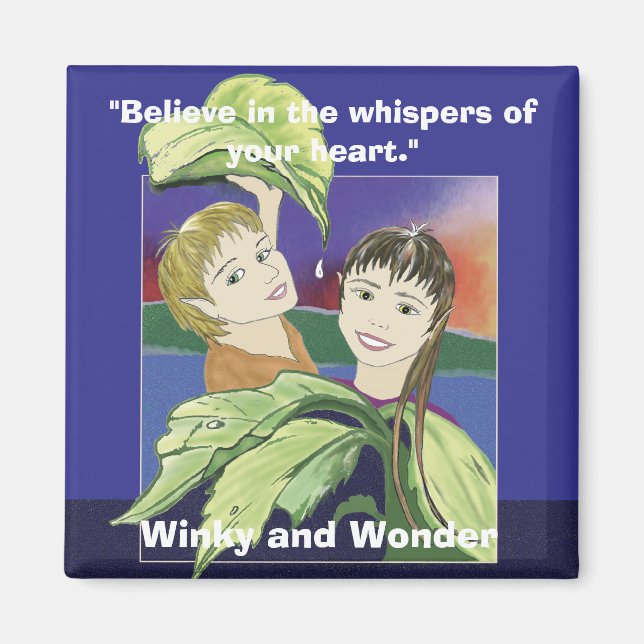 Imã Winky e Wonder Magnet (Frente)