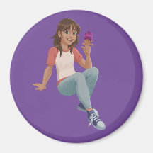 Winnie está segurando Binky