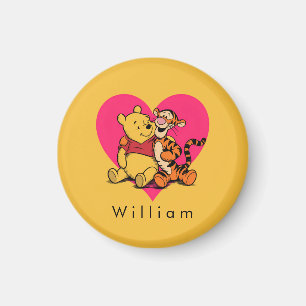Imã Winnie the Pooh & Tigger Doce