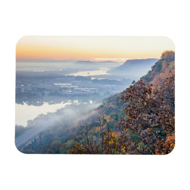 Ímã Winona Autumn Sunrise Magnet (Horizontal)