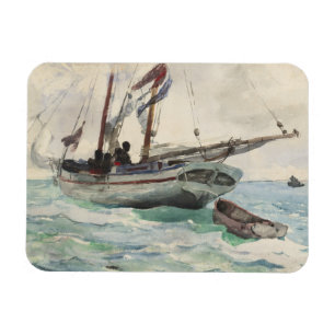 Ímã Winslow Homer - Schooner - Nassau