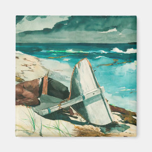 Imã Winslow Homer tras el huracan bahamas