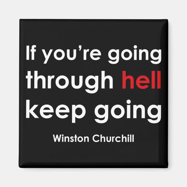 Imã Winston Churchill (Frente)