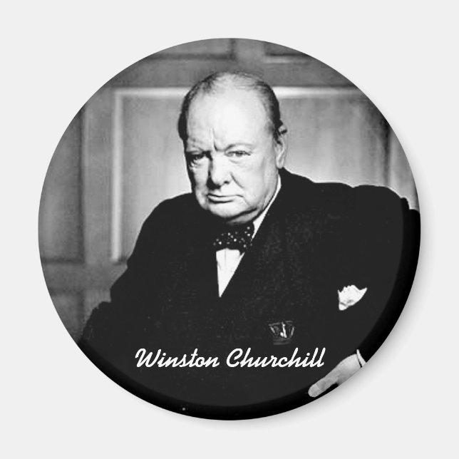 Imã Winston Churchill (Frente)