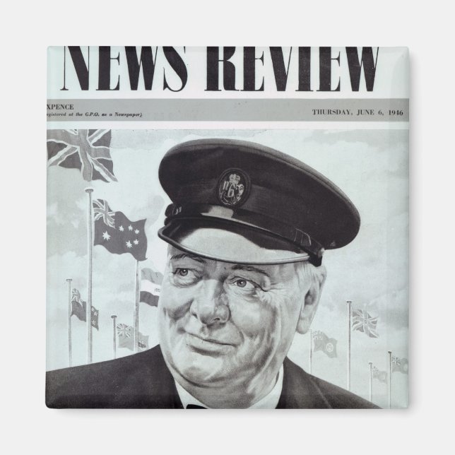 Imã Winston Churchill (Frente)