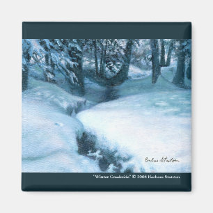 Imã "Winter Creekside"