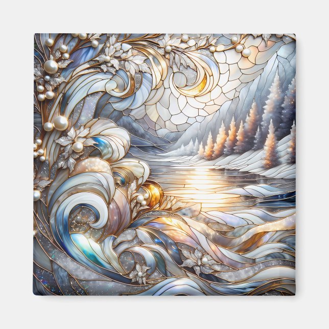 Imã Winter Fantasy Magnet (Frente)