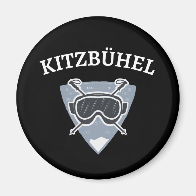 Imã Winter Österreich Ski Tirol Kitzbühel Urlaub (Frente)