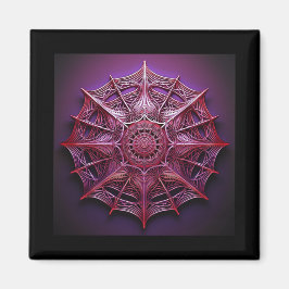 Imã Wireframe Cor-de-rosa Mandelbrot