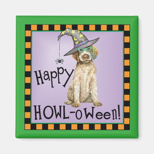 Imã Wirehaired Pointing Griffon Witch (Frente)