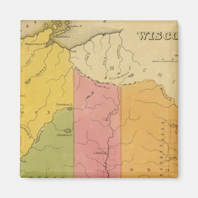 Imã Wisconsin 7 (Frente)