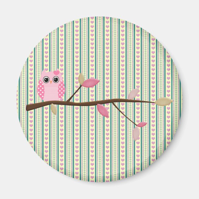 Imã Wise Owl (Frente)