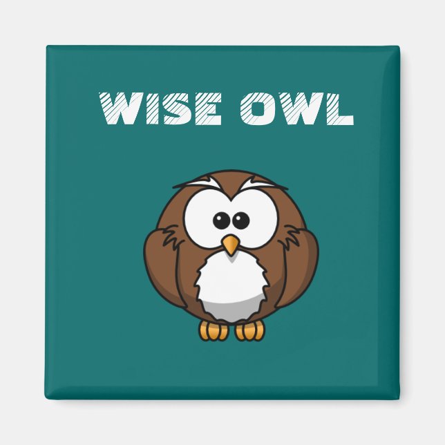 IMÃ WISE OWL (Frente)