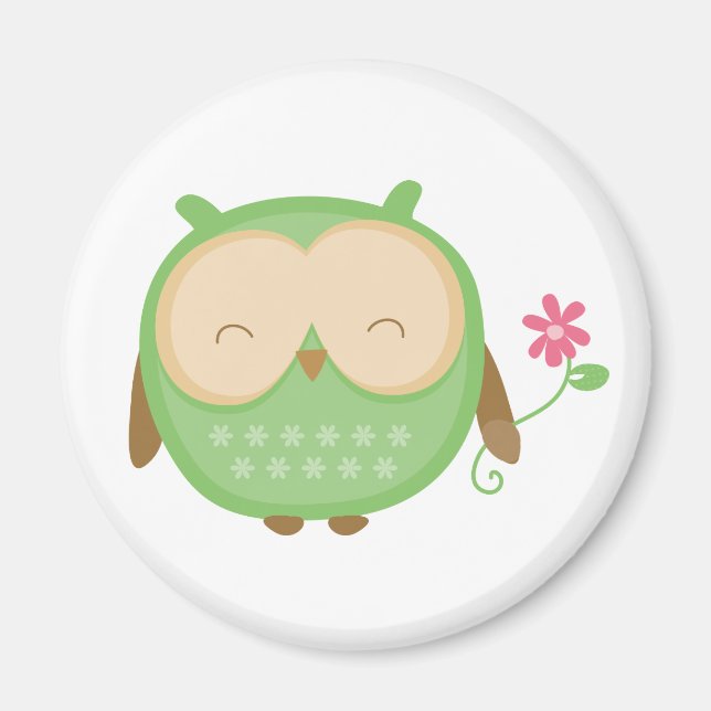 Imã Wise Owl (Frente)