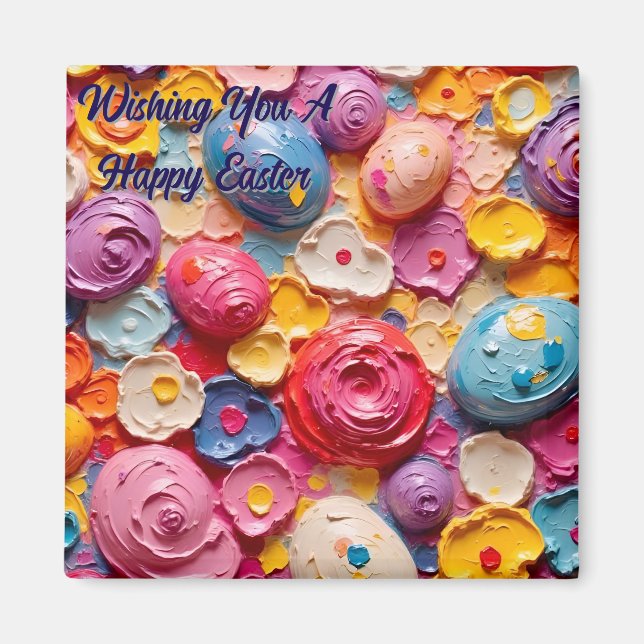 Imã Wishing You A Happy Easter ~  (Frente)