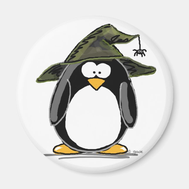 Imã Witch Penguin (Frente)