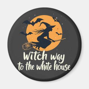 Imã Witch Way to the White House Election Kamala