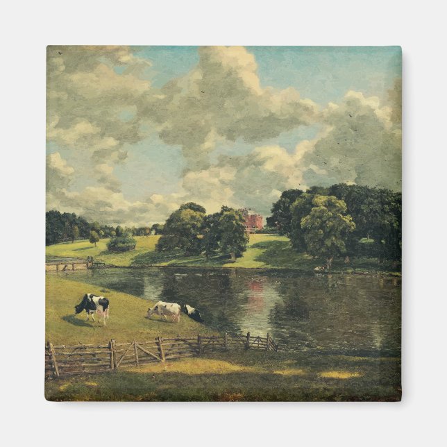 Imã Wivenhoe Park por John Constable (Frente)