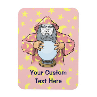 Ímã Wizard with your face