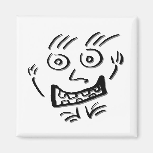 Imã Wizzy DoodleNut por Designs Cussdum (Frente)