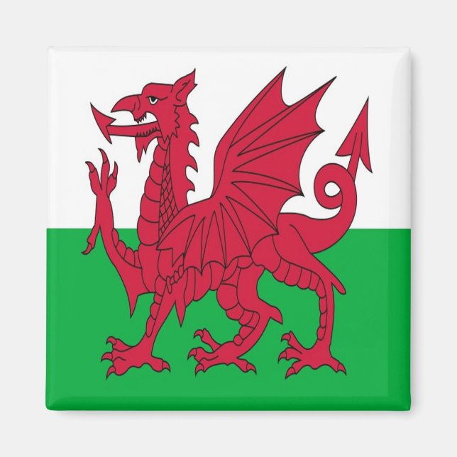 IMÃ WLS001 WALES, FLAG (Frente)