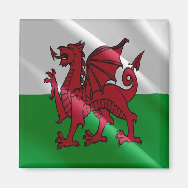 IMÃ WLS002 WALES DE LÂMINA, FLAG (Frente)
