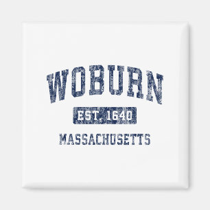 Imã Woburn Massachusetts Ma Antigo Estabelecido Premiu