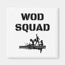 Imã WOD SQUAD - Exclusivo inspirado em cruzamentos