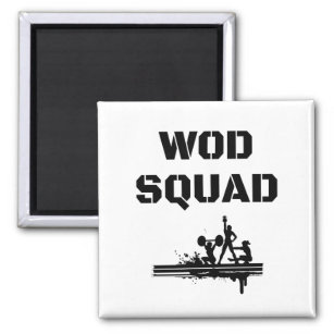 Imã WOD SQUAD - Exclusivo inspirado em cruzamentos
