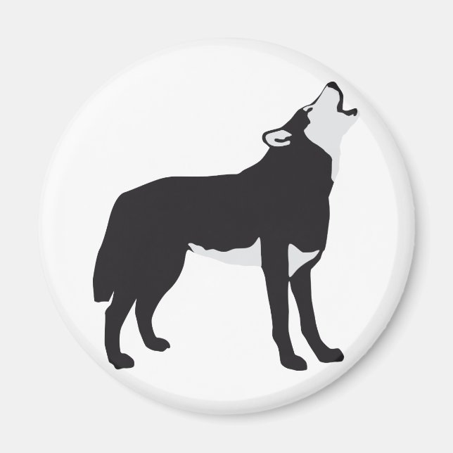 Imã wolf (Frente)
