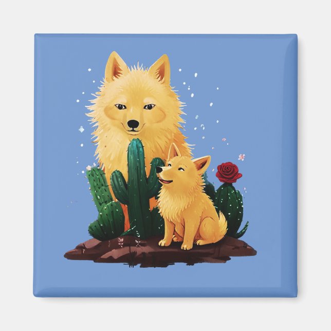 Imã Wolf26: (Frente)