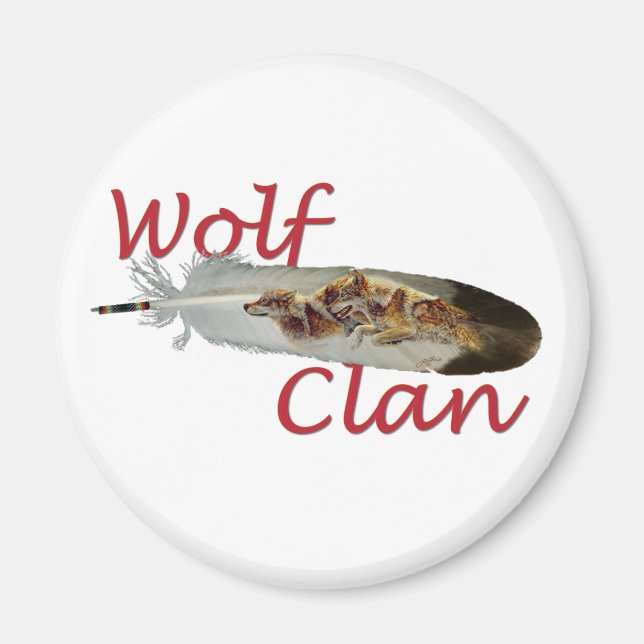 Imã Wolf Clan (Frente)