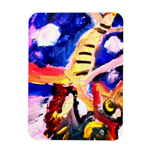 Ímã Wolf in winter  (Vertical)